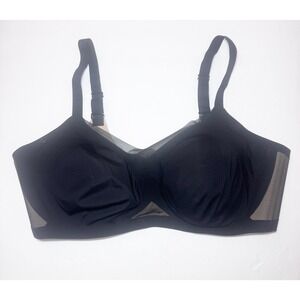 Honeylove CrossOver Bra 2X 42C / 42D Runway Black Wireless Seamless